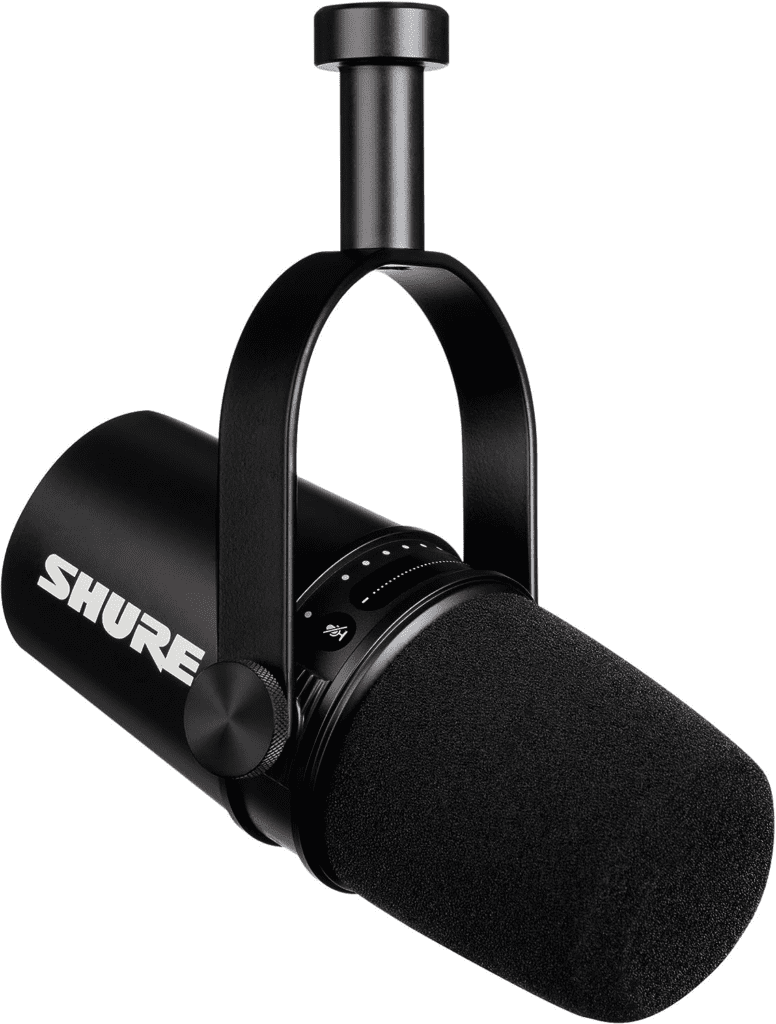 Shure MV7 podcast mic